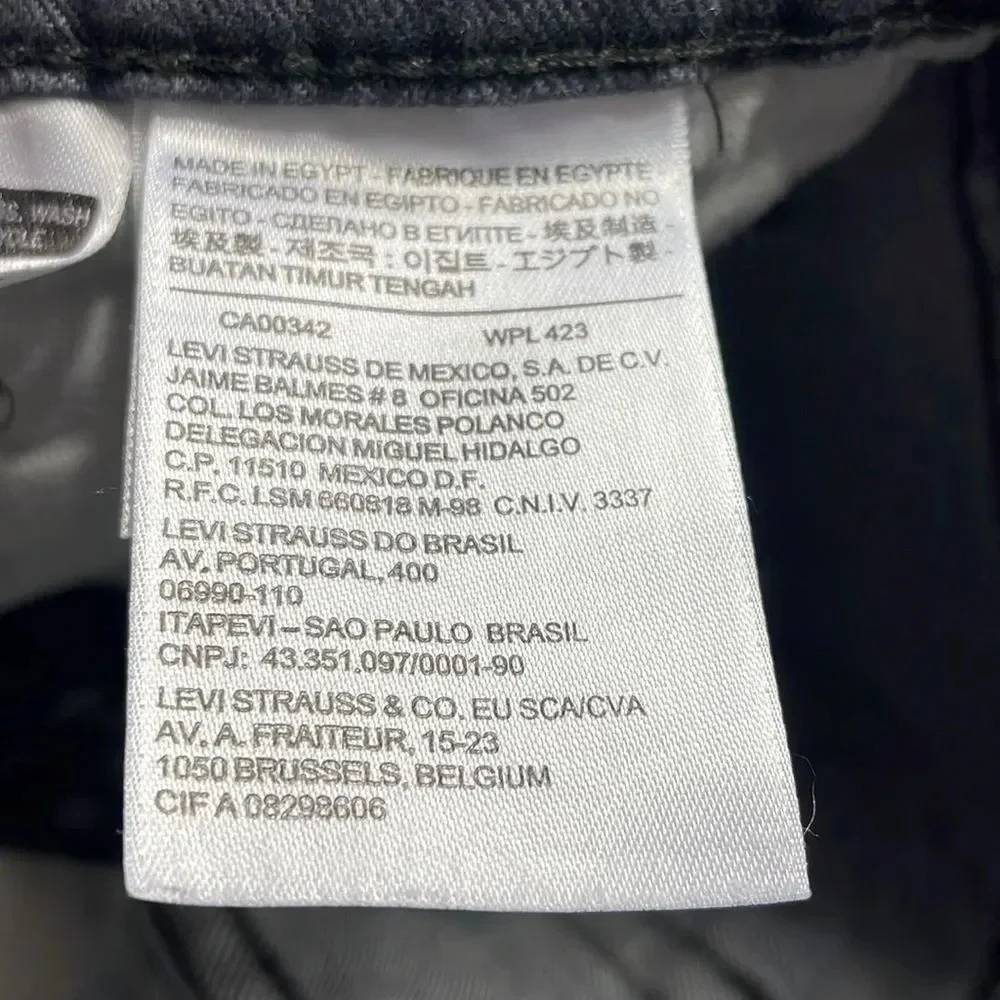 Levi’s Mens grey 514 jeans